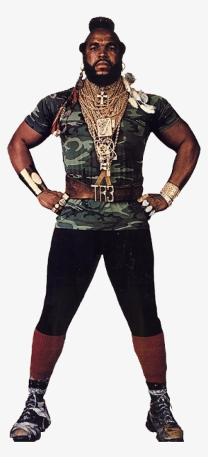 Mr T Full Body - Kids Caveman Costume