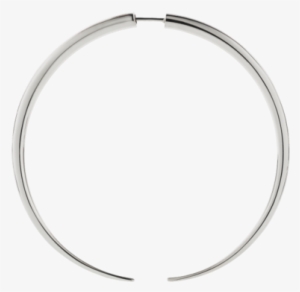 Crescent Hoop Earring - Bangle