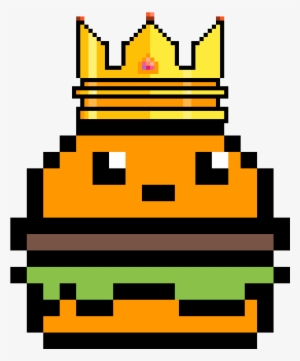 Burger King - Video Game Pixel Art Easy