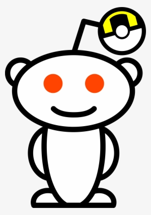 Snoo With Ultra Ball - Reddit Alien Png