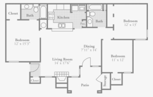 3 Bedroom Rv Floor Plan - Travel Trailer Floor Plans 2 Bedrooms ...