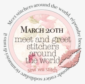 I Have Been Doing Cross Stitch All My Life, Ever Since - Circle