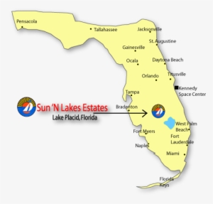 Florida Lakefront Lot In Sun 39n Lakes Estates Absolute - Lake Placid Fl Map