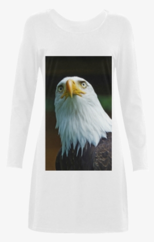 American Bald Eagle Head 001 01 Demeter Long Sleeve