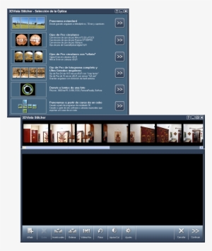 3-d Vista Stitcher - Openclipart