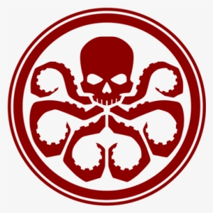 Red Skull Captain America Hydra Logo Symbol - Octonauts Hydra