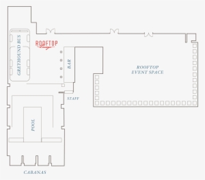 Diagramrooftop Diagram At Bobby Hotel In Nashville - Diagram