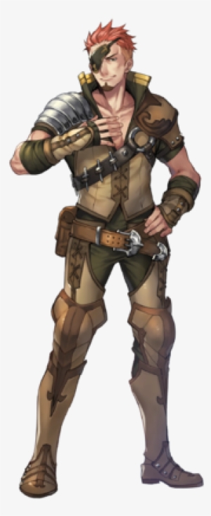 Saber Driven Mercenary Face - Fire Emblem Echoes Saber