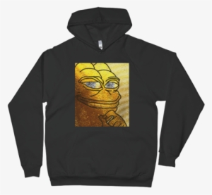 Golden Pepe Limited Edition Sweatshirt - You Can't Think And Hit