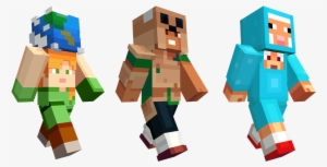 Cosplayers, Cake And Dinner Dress - Minecraft Minecon Earth Skin Pack