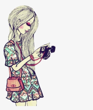 Free Icons Png - Drawing Girl And Quotes