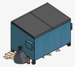 Decoration Dumpster Blue Thumbnail@4x - Illustration