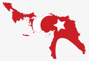 Flag Map Of Ottoman Empire - Ottoman Empire Flag Map