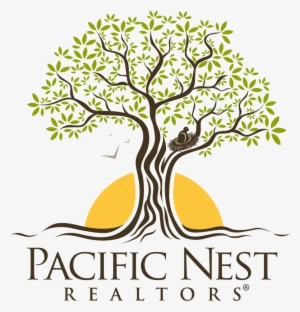 Pacific Nest Realtor´s Logo Design - The Nest Pre-school