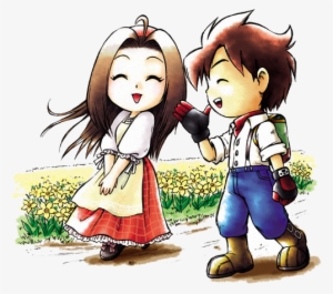 Taking A Walk - Harvest Moon Wonderful Life Fanart