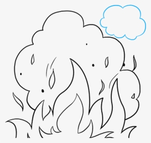 How To Draw Flames And Smoke - Drawing