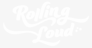 Rolling Loud Logo White