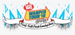 Warped Tour Pre-show - Vans Warped Tour 2018 Logo