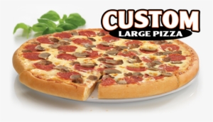 Custompizza - Little Caesars Pepperoni And Mushroom
