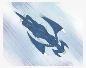 By Nemothegoblin On Deviantart - Garchomp Flying