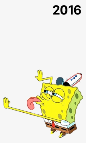 Let Spongebob Lick Your Profile Picture - Spongebob Licking Transparent Background