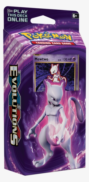 Mewtwo Mayhem Theme Deck - Pokemon Evolutions Theme Deck Mewtwo