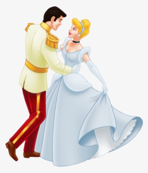Imagem De Personagens Princesa Cinderela E Príncipe - Cinderella And Prince Charming