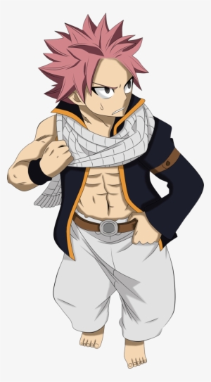 Natsu Continues Wearing Igneel's Scarf And Retains - Natsu Dragneel Scar