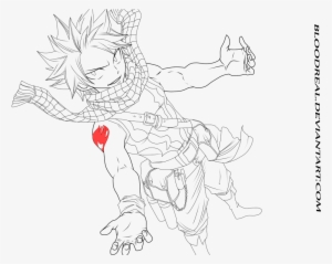Natsu Dragneel - Natsu Dragneel Coloring Page