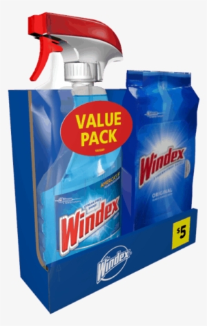 50 For Windex® Value Pack - Windex Crystal Rain Glass Cleaner Twin Pack (2 Ct ,