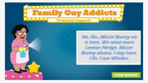 Consuela Technical Support - Family Guy Windows Update Meme