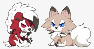 Lycanroc By Hereiskoko - Lycanroc Midnight Form Cute