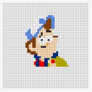 Club Penguin Dancing Perler Bead Pattern, Bead Sprites