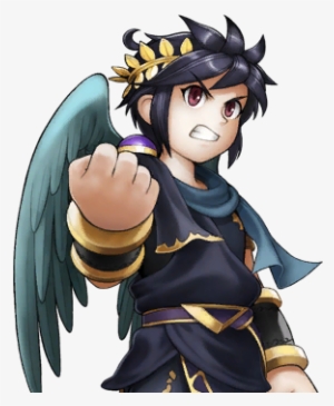 Kid Icarus Ssb4 Sprite 2 - Dark Pit