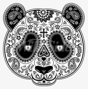 Day Of The Dead Masks Panda