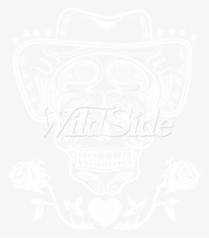 Of Skull With Cowboy - Slayer Men's Tee