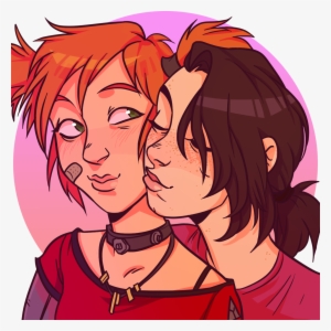 Saw These Two On My Dash And Had To Draw Em - Borderlands Angel X Gaige