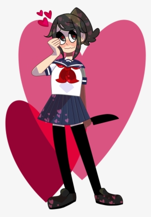 Yandere Simulator Red Pink Vertebrate Fictional Character - Yandere Simulator