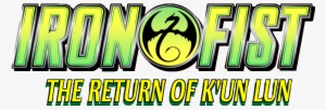 Iron Fist Tpb Marvel Logo - Iron Fist Comic Logo