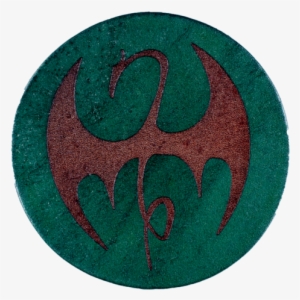 Iron Fist Inspired Coaster - Emblem
