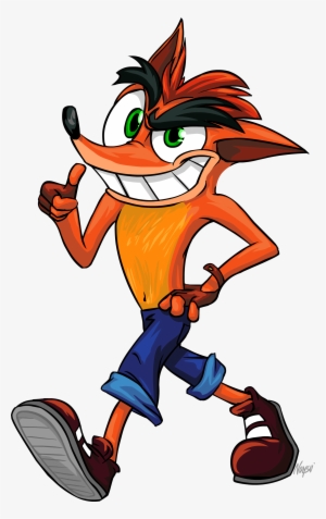 Crash Bandicoot Comission By Naysu - Crash Bandicoot Cartoon Png