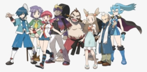 There Are Other Various Characters, From The Gym Leaders - Johto Gym Leaders