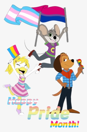 “we'll Be The Rainbow To Your Shower ” - Chuck E Cheese Helen Henny Jasper