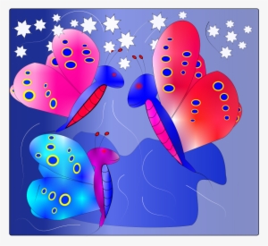 Butterflies, That's What I Felt When Everything Was - Illustration