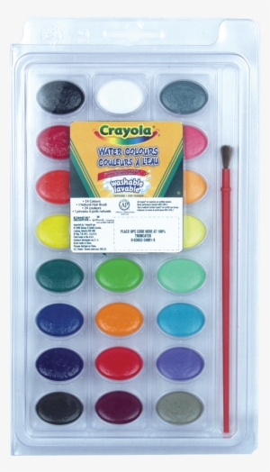 Crayola® Washable Water Colour Paints - Crayola Peinture Lavable L'eau - 24 Couleurs
