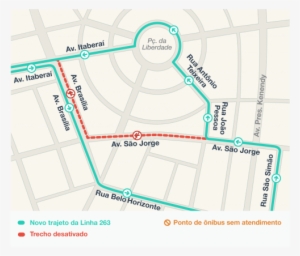 Linha 263 Goiania - Diagram