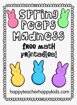 Spring Peeps Madness Cover Image - Happy Spring Peeps
