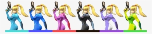 Zero Suit Samus Palette - Zero Suit Samus Brawl Colors