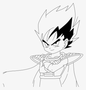 Vegeta - Dragon Ball Z Kid Vegeta Drawing
