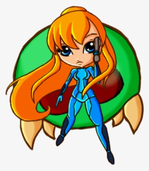 Chibi Samus Zero Suit - Suit